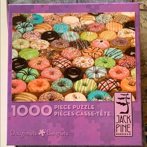 1000 Piece Colorful Doughnuts puzzle